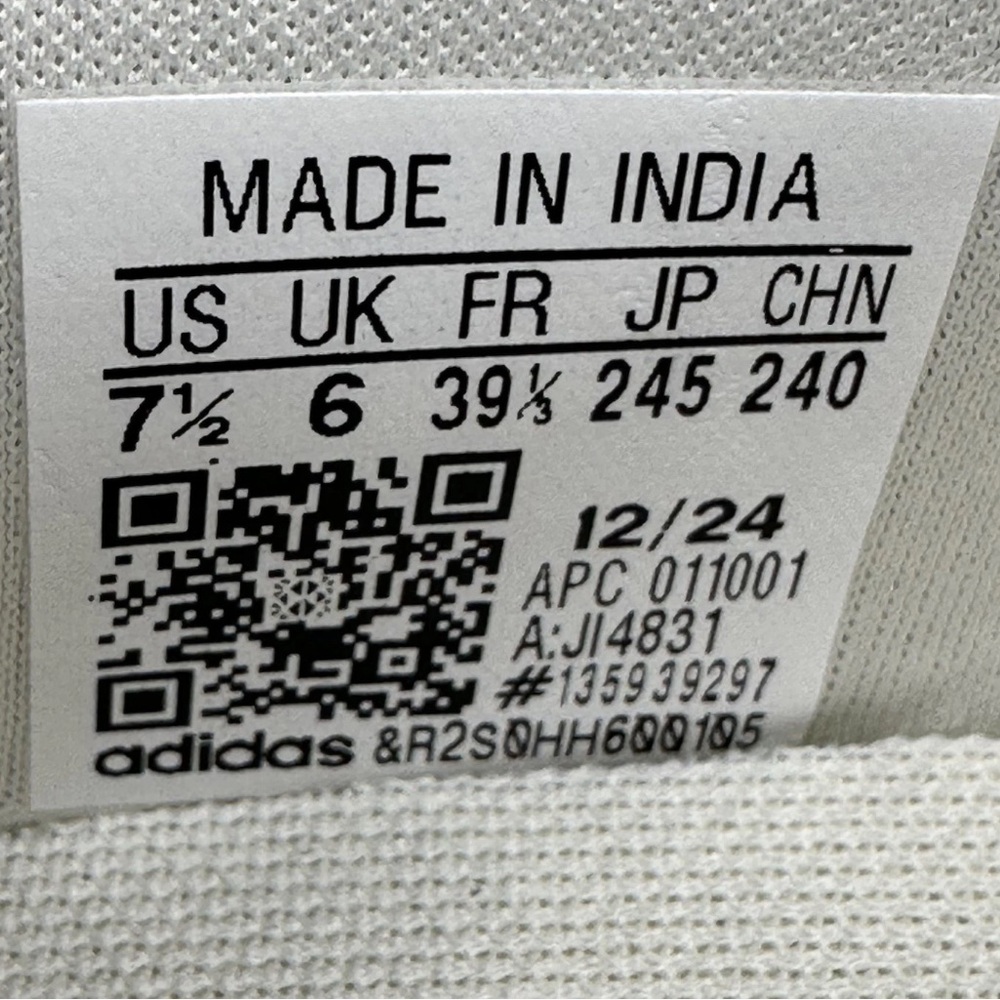 Adidas Shoes Womens Size 7.5 White Cloudfoam Move Slip On Walking Comfort JI4831 - Picture 11 of 11